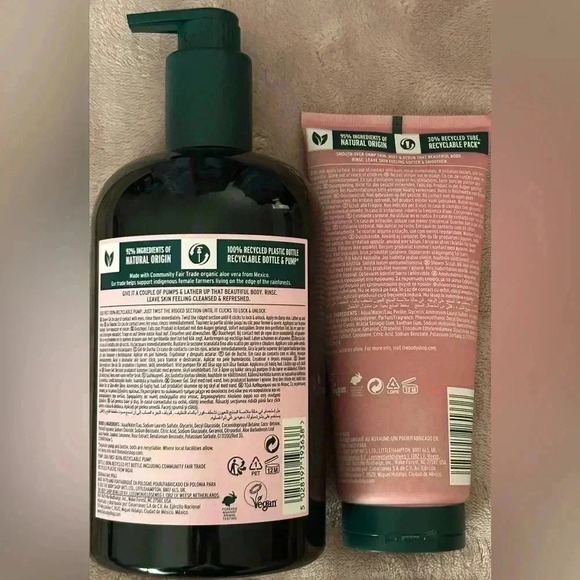 BRAND NEW The Body Shop British Rose Shower Gel 25.3 Oz & Shower Scrub D… - Picture 2 of 2